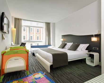 Triple Comfort room-Hotel Royal Santina Rome 4 star hotel