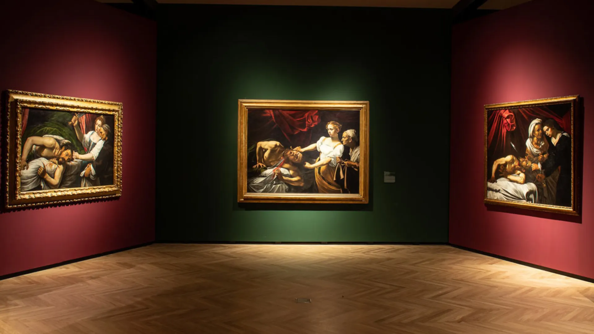 Nell'immagine un quadro della mostra a Roma